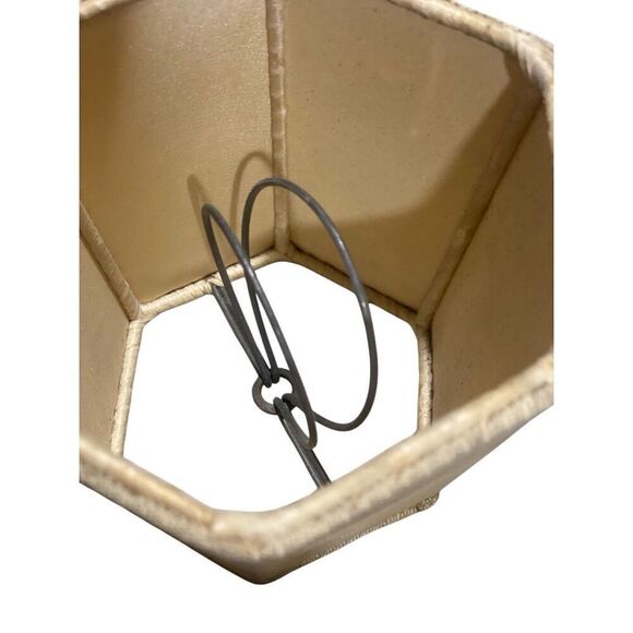 Vintage Mini Lamp Shade Silk Fabric Chandelier Sconce - Picture 2 of 4